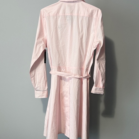 Ralph Lauren Polo Light Pink Shirt Dress with Belt - Picture 8 of 16